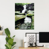 CedarRockFalls_100_026 ポスター (ホームオフィス)