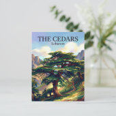 Cedars of God Lebanon ポストカード (スタンド正面)