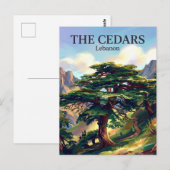 Cedars of God Lebanon ポストカード (正面/裏面)