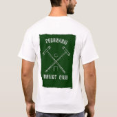Cedarviewの木槌クラブ Tシャツ (裏面)