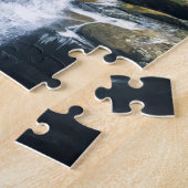 Cederの滝、Hockingの丘オハイオ州 ジグソーパズル (側面)