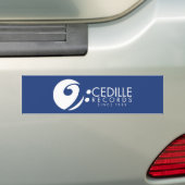 Cedille Records バンパーステッカー (車上)