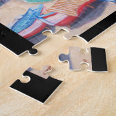 Cefaluの漁村- ジグソーパズル (側面)