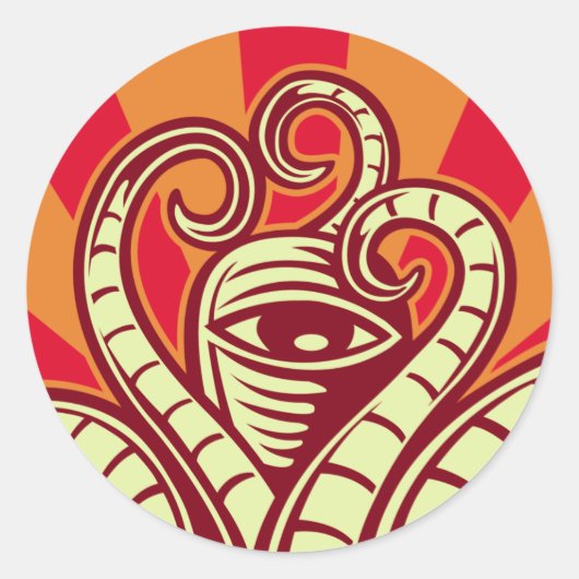 CEHPALOPOD CIRCLEシール ラウンドシール (正面)