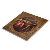 ceiからの速度、苦労およびエクササイズのアレゴリー、 タイル (側面)