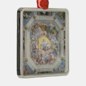 ceilinからの普遍的な調和、か神愛、 メタルオーナメント (右)