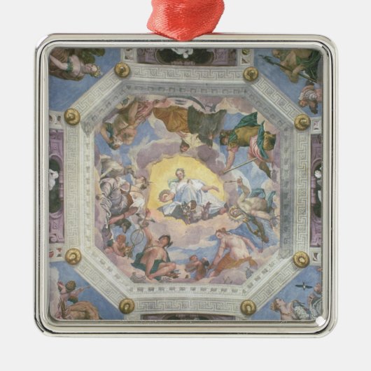 ceilinからの普遍的な調和、か神愛、 メタルオーナメント (正面)