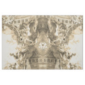 Ceiling Chiesa del Gesù – Battista Gaulli – gold ファブリック (ファットクウォーター)