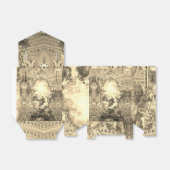 Ceiling Chiesa del Gesù – Battista Gaulli – gold G フェイバーボックス (折り畳みなし)