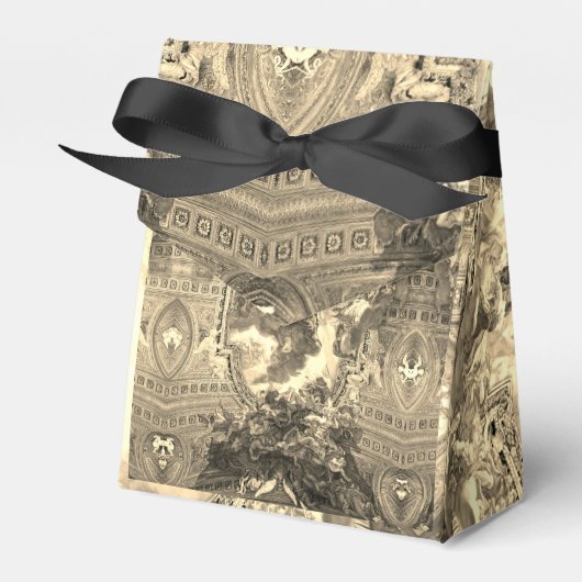 Ceiling Chiesa del Gesù – Battista Gaulli – gold G フェイバーボックス (正面サイド)