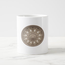 Ceiling Rosette with LED Uplighting ジャンボコーヒーマグカップ