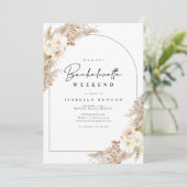 CEIRAボヘミアンパンパスグラスバチェロレッテ週末 招待状 (スタンド正面)