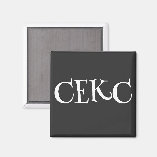 CEKC マグネット (正面/裏面)