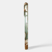 Celadon 3Dミツバチと花ふわふわスタイル(昆虫)マルハナバチ Case-Mate iPhoneケース (裏面 / 左)