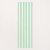 Celadon Vertical Stripped Yoga Mat ヨガマット (裏面)