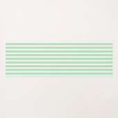 Celadon Vertical Stripped Yoga Mat ヨガマット (裏面(横))