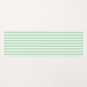 Celadon Vertical Stripped Yoga Mat ヨガマット (正面(横))