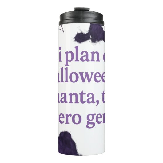 Celebra Halloween a tu manera タンブラー (正面)