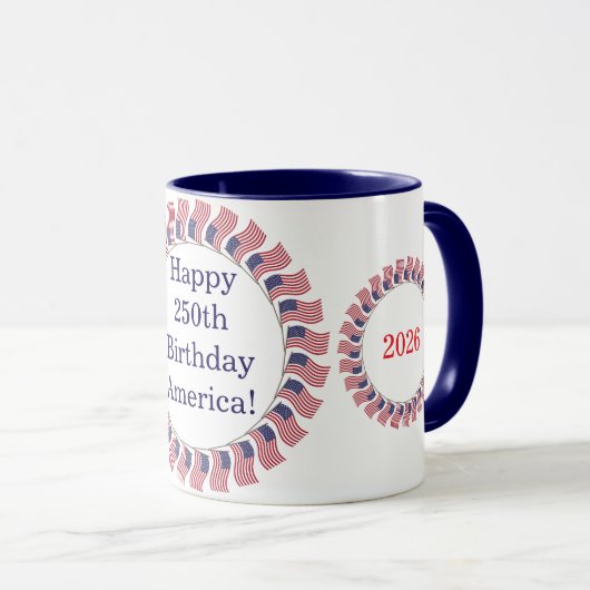 Celebrate America 250 #20 マグカップ (正面右)