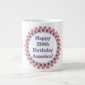 Celebrate America 250 #21 ジャンボコーヒーマグカップ (正面)