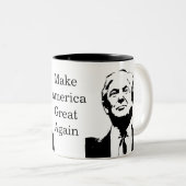 Celebrate America 250 and President Trump #11 ツートーンマグカップ (正面右)