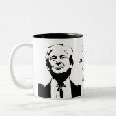 Celebrate America 250 and President Trump #11 ツートーンマグカップ (左)