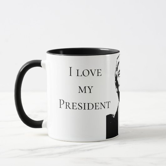 Celebrate America 250 with President Trump #1 マグカップ (左)