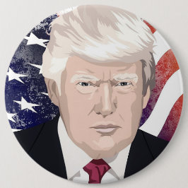 Celebrate America and President Trump #32 缶バッジ