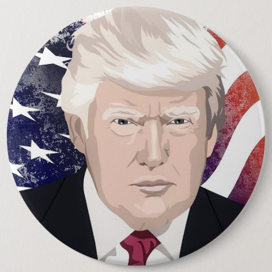Celebrate America and President Trump #32 缶バッジ (正面)