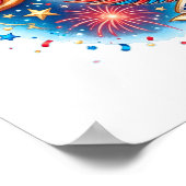 Celebrate America’s 250th birthday with donut ポスター (角)