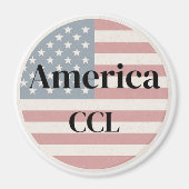 Celebrate America's 250th Anniversary マグネット (正面)