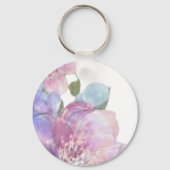 Celebrate Baby Shower Its a girl キーホルダー (裏面)