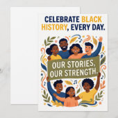 Celebrate Black Culture and Community シーズンカード (正面/裏面)