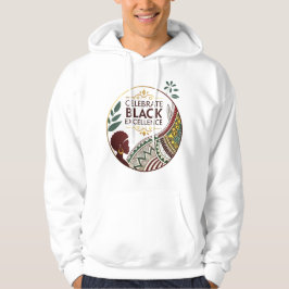 Celebrate Black Excellence – hoodie Gold & Black パーカ