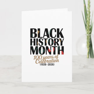 CELEBRATE BLACK HISTORY MONTH  カード