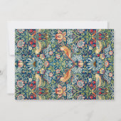 Celebrate Bridal Kitchen Tea William Morris 招待状 (裏面)