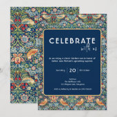 Celebrate Bridal Kitchen Tea William Morris 招待状 (正面/裏面)