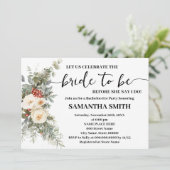 Celebrate Bride to be Winter Bachelorette 招待状 (スタンド正面)