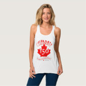Celebrate Canada 150 Years - All Sport Tank タンクトップ (正面フル)