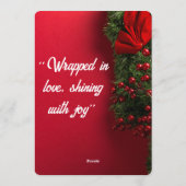 Celebrate Cards 招待状 (裏面)