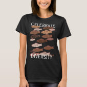 Celebrate Diversity Inclusion Gummy Fish Racial Eq Tシャツ (正面)