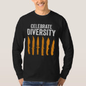 Celebrate Diversity Knife Collecting Tシャツ (正面)