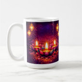 Celebrate Diwali Festival, Coffee Mug コーヒーマグカップ (左)