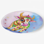 Celebrate Diwali with Holy Cows in Disguise ペーパープレート (アングル)