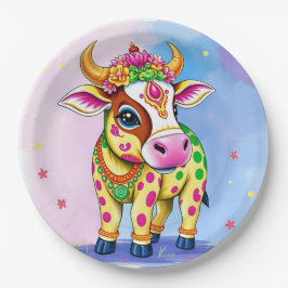 Celebrate Diwali with Holy Cows in Disguise ペーパープレート