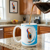 Celebrate Every Day Colorful Cartoon コーヒーマグカップ