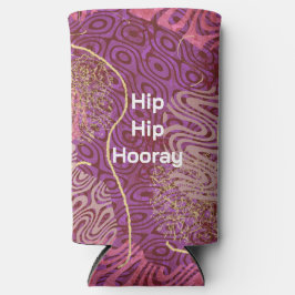 Celebrate Hip Hip Hooray Birthday Party スリム缶クーラー