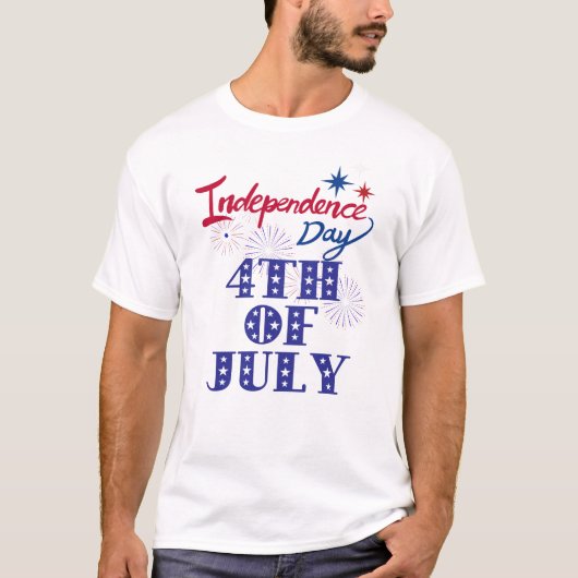 Celebrate Independence Day in Style Tシャツ (正面)