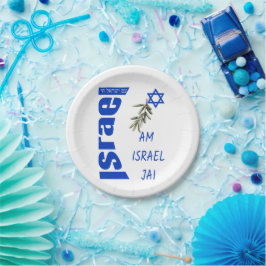 Celebrate Life: Am Israel Jai ペーパープレート