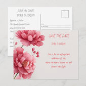 Celebrate Love and Joy with a wedding invitation インビテーションポストカード (正面/裏面)